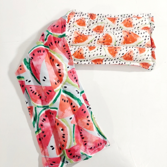 Therapeutic heating-cooling rice bag, heat pad, cold pack, rice bag, Watermelon - Picture 3 of 5